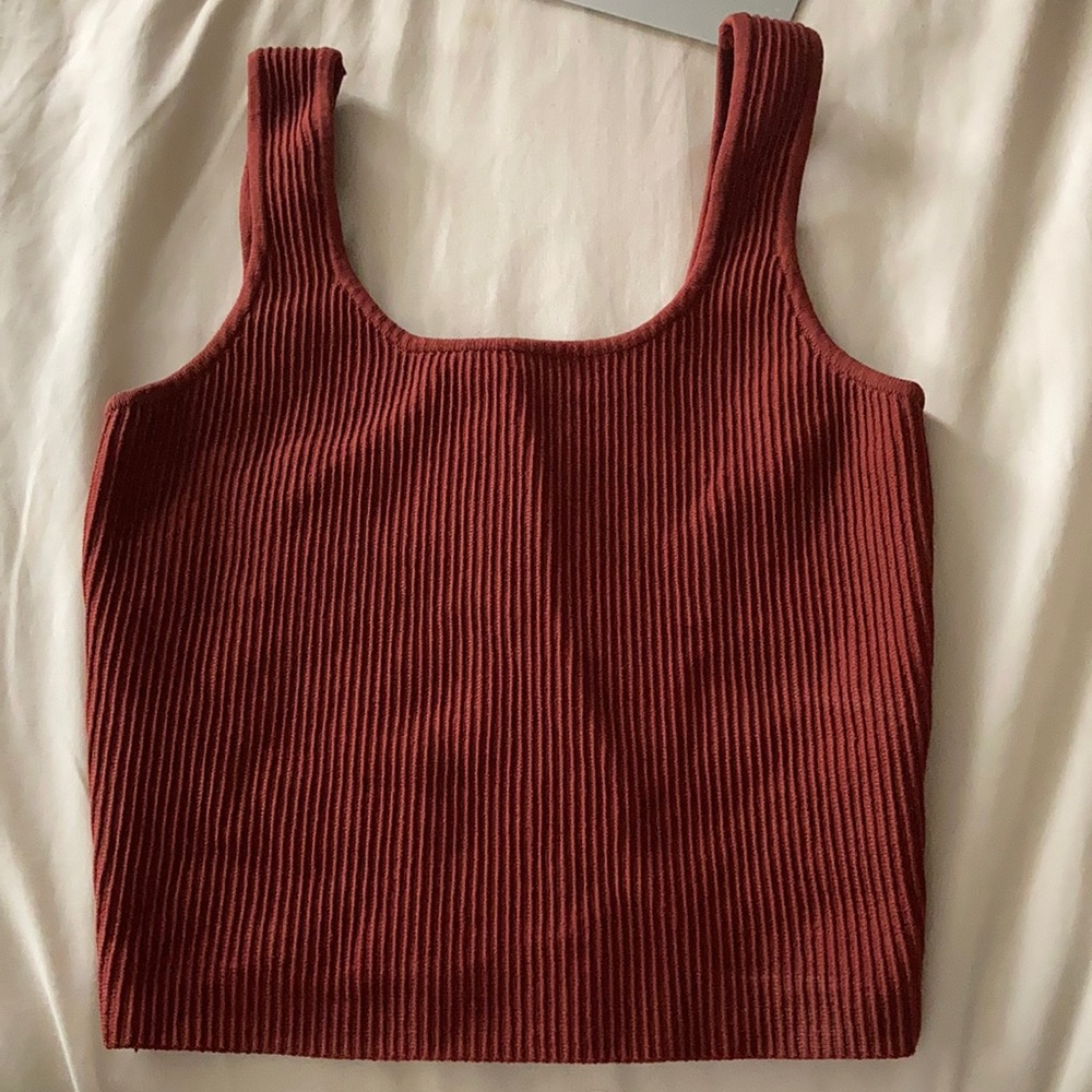 L.A. Hearts fitted sweater tank top